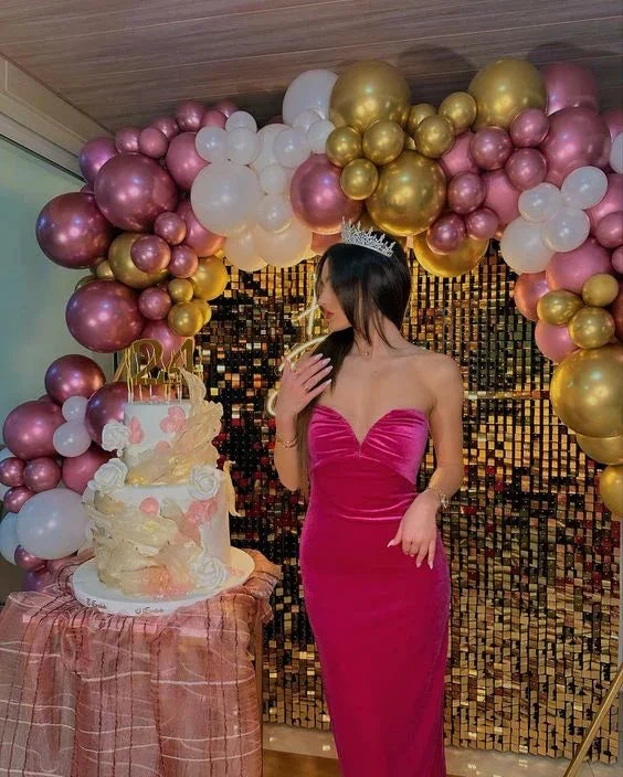 Classy Sweetheart Neckline Long Evening Dress 22th Birthday Outfit Y6258