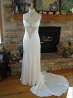 Sparkle White Long Wedding Dress,Wedding Guest Dress Y4399