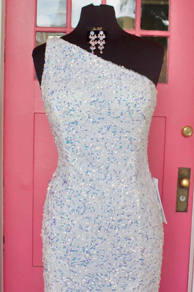 Sequin Maxi Dress Slim Fit Prom Dresses SYP106