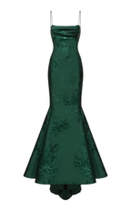 Classy Black Spaghetti Straps Mermaid Prom Dress Black Evening Dress Y4509