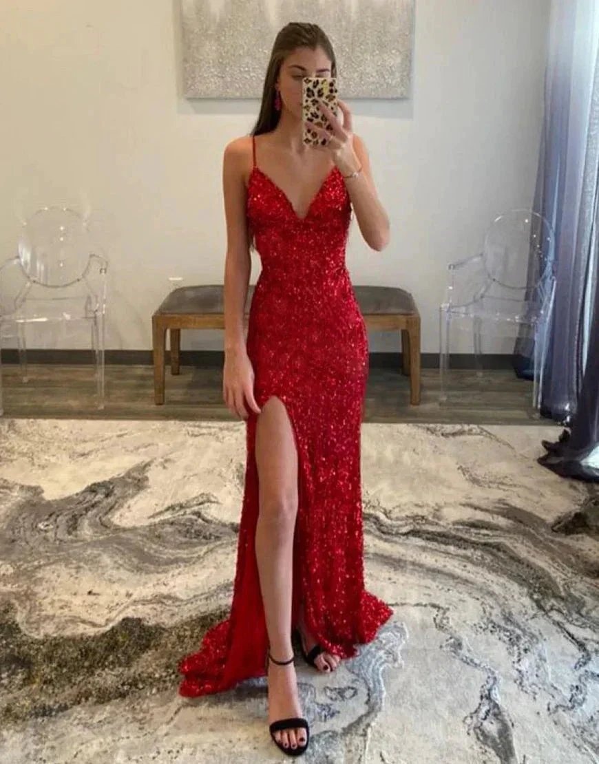 Sequins Formal Party Dresses SYP21