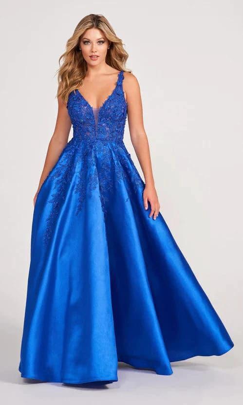 Lilac Prom Dress with 3-D Butterflies SYP58