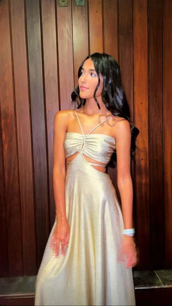 Sexy A-line Long Evening Dress Gala Dress Y6417
