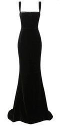 Glamorous Black Mermaid Prom Dress,Black Evening Dress Y2923