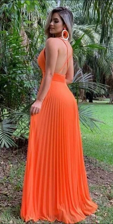 Sexy Long Prom Dress Fashion School Dance Dress SYP30