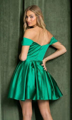 Short Sweetheart Homecoming Dress with Pockets SYH11