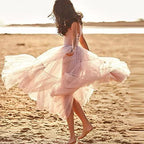 One Shoulder Tulle Prom Dress SYP167
