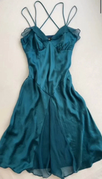 A-line Turquoise Sleeveless Homecoming Dress Fall Dress Y3078