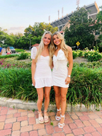 Lovely White Homecoming Dress White Graduation Dress Y2111