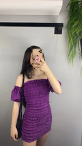 Cute Purple Homecoming Dress 22nd Birthday Party Dress Y3041