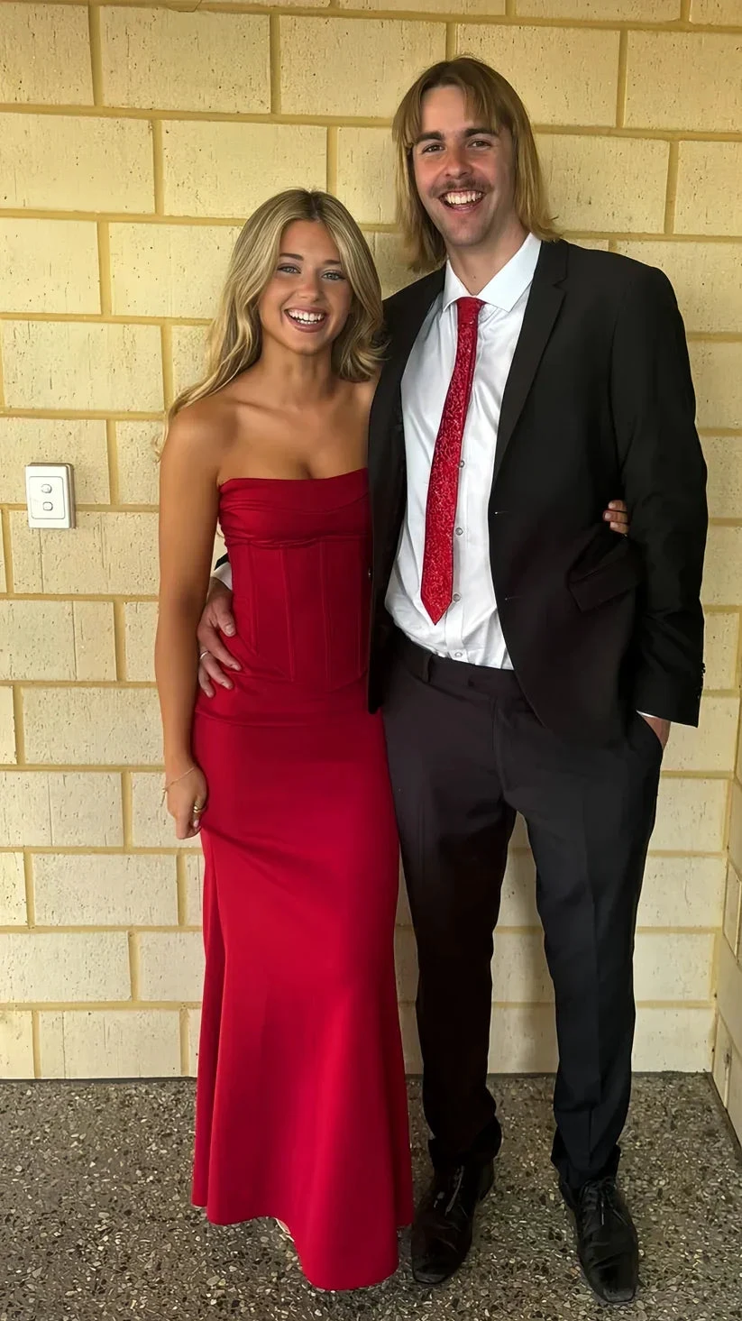 Beautiful Strapless Red Mermaid Long Prom Dress Party Evening Dress Y8097