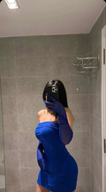 Royal Blue Strapless Mini Homecoming Dress Sexy Royal Blue Dress Y2501