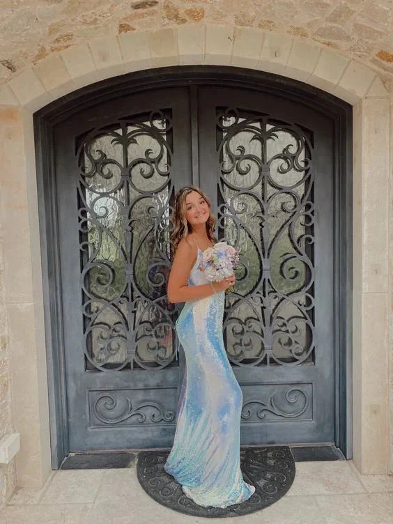 Women Strap Party Maxi Dress Sexy Evening Dress Celebrity Sequin Dress Long Prom Dress Y798