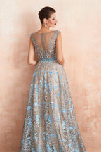 Amazing Sleeveless aline Evening Swing Dress Floral Wedding Party Dress