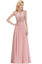 Charming Sleeveless Beadings Aline Evening Maxi Dress Cap Sleeves Bridesmaid Dress