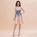 Charming Sweetheart Gradient aline Short Homecoming Dress