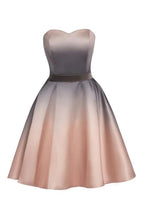 Charming Sweetheart Gradient aline Short Homecoming Dress
