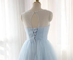 Charming Tulle Short Prom Dresses Homecoming Dresses PG019