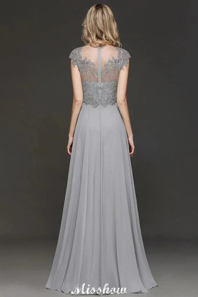 Crystal Appliques Sweetheart Side Slit Evening Maxi Dresses Backless aline Wedding Party Dress