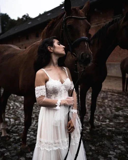 Designer Wedding Dresses With Lace | Sheath dresses wedding dresses