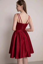 Prom Dress With Shorts Homecoming Dress with Pockets SYH80