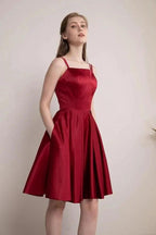 Prom Dress With Shorts Homecoming Dress with Pockets SYH80
