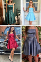 Prom Dress With Shorts Homecoming Dress with Pockets SYH80