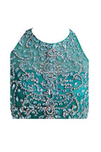 Two Pieces Tulle Short with Beaded Homecoming Dresses  PG046